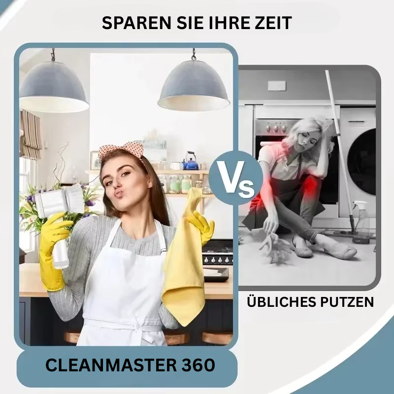 CleanMaster 360 – Multifunktionale Elektrische Bürste